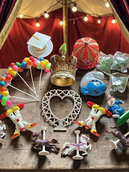 Other - Vintage Cake Toppers 70s 80s Set